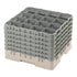 Cambro Camrack 16 Compartment Glass Rack with 12 5/8 Inch Compartments ( Case of 2 )
