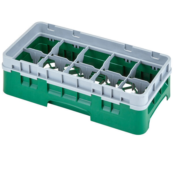 Cambro Camrack 10 Compartment Half Size Glass Rack with 3 5/8 Inch Compartments ( Case of 5 )