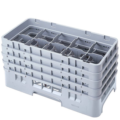 Cambro Camrack 10 Compartment Half Size Glass Rack with 8 1/2 Inch Compartments ( Case of 2 )