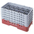Cambro Camrack 10 Compartment Half Size Glass Rack with 10 5/8 Inch Compartments ( Case of 2 )