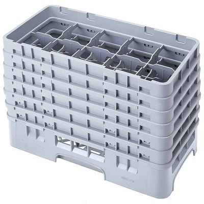 Cambro Camrack 10 Compartment Half Size Glass Rack with 11 3/4 Inch Compartments ( Case of 2 )