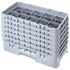 Cambro Camrack 10 Compartment Half Size Glass Rack with 11 3/4 Inch Compartments ( Case of 2 )