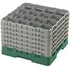 Cambro Camrack 16 Compartment Glass Rack with 12 5/8 Inch Compartments ( Case of 2 )