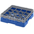 Cambro Camrack 16 Compartment Glass Rack with 3 5/8 Inch Compartments ( Case of 5 )