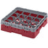 Cambro Camrack 16 Compartment Glass Rack with 3 5/8 Inch Compartments ( Case of 5 )