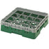 Cambro Camrack 16 Compartment Glass Rack with 3 5/8 Inch Compartments ( Case of 5 )