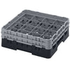 Cambro Camrack 16 Compartment Glass Rack with 5 1/4 Inch Compartments ( Case of 4 )