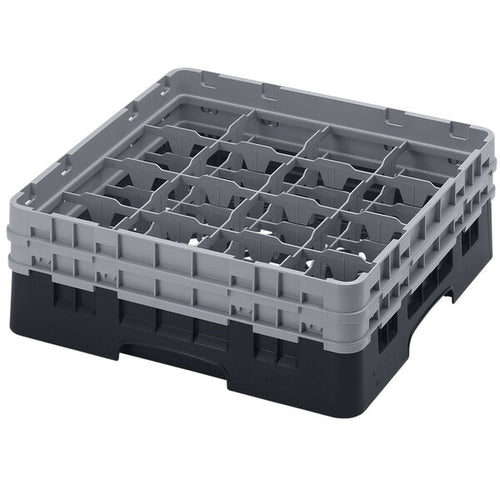 Cambro Camrack 16 Compartment Glass Rack with 5 1/4 Inch Compartments ( Case of 4 )