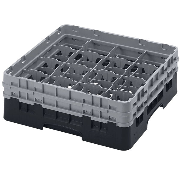 Cambro Camrack 16 Compartment Glass Rack with 5 1/4 Inch Compartments ( Case of 4 )