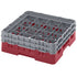 Cambro Camrack 16 Compartment Glass Rack with 5 1/4 Inch Compartments ( Case of 4 )