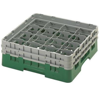 Cambro Camrack 16 Compartment Glass Rack with 5 1/4 Inch Compartments ( Case of 4 )