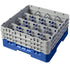 Cambro Camrack 16 Compartment Glass Rack with 6 7/8 Inch Compartments ( Case of 3 )
