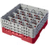 Cambro Camrack 16 Compartment Glass Rack with 6 7/8 Inch Compartments ( Case of 3 )