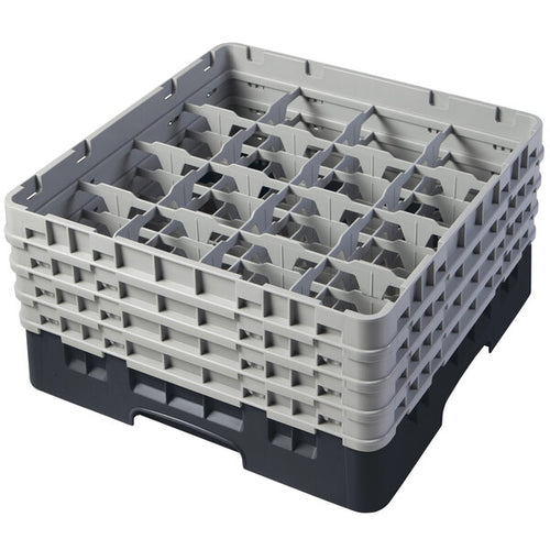 Cambro Camrack 16 Compartment Glass Rack with 8 1/2 Inch Compartments ( Case of 2 )