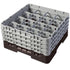 Cambro Camrack 16 Compartment Glass Rack with 8 1/2 Inch Compartments ( Case of 2 )