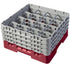 Cambro Camrack 16 Compartment Glass Rack with 8 1/2 Inch Compartments ( Case of 2 )
