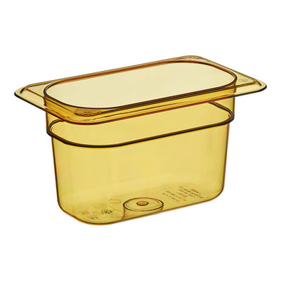 Cambro H Pan One Ninth Size 4 Inch Deep High Heat Food Pan ( case of 6 )