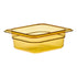 Cambro H Pan One Sixth Size 2 Inch Deep High Heat Food Pan ( case of 6 )