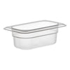 Cambro Camwear One Ninth Size Food Pan 2 Inch Deep Clear Polycarbonate Food Pan ( case of 6 )