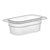 Cambro Camwear One Ninth Size Food Pan 2 Inch Deep Clear Polycarbonate Food Pan ( case of 6 )