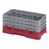 Cambro Camrack 17 Compartment Half Size Glass Rack with 5 1/4 Inch Compartments ( Case of 3 )