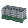 Cambro Camrack 17 Compartment Half Size Glass Rack with 5 1/4 Inch Compartments ( Case of 3 )