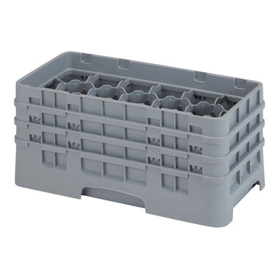 Cambro Camrack 17 Compartment Half Size Glass Rack with 5 1/4 Inch Compartments ( Case of 3 )