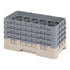 Cambro Camrack 17 Compartment Half Size Glass Rack with 8 1/2 Inch Compartments ( Case of 2 )