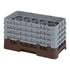 Cambro Camrack 17 Compartment Half Size Glass Rack with 8 1/2 Inch Compartments ( Case of 2 )