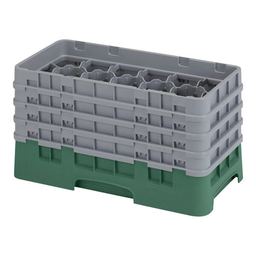 Cambro Camrack 17 Compartment Half Size Glass Rack with 8 1/2 Inch Compartments ( Case of 2 )