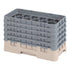 Cambro Camrack 17 Compartment Half Size Glass Rack with 10 1/8 Inch Compartments ( Case of 2 )