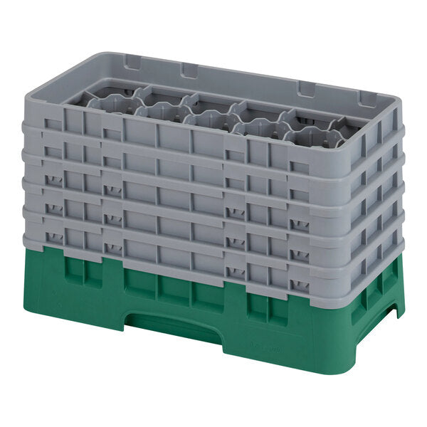 Cambro Camrack 17 Compartment Half Size Glass Rack with 10 1/8 Inch Compartments ( Case of 2 )