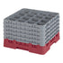 Cambro Camrack 25 Compartment Glass Rack with 11 Inch Compartments ( Case of 2 )