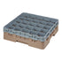 Cambro Camrack 25 Compartment Glass Rack with 4 1/2 Inch Compartments ( Case of 5 )