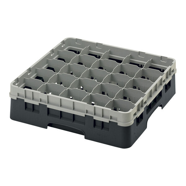 Cambro Camrack 25 Compartment Glass Rack with 4 1/2 Inch Compartments ( Case of 5 )
