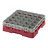 Cambro Camrack 25 Compartment Glass Rack with 4 1/2 Inch Compartments ( Case of 5 )