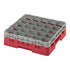 Cambro Camrack 25 Compartment Glass Rack with 4 1/2 Inch Compartments ( Case of 5 )