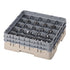 Cambro Camrack 25 Compartment Glass Rack with 5 1/4 Inch Compartments ( Case of 4 )