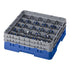 Cambro Camrack 25 Compartment Glass Rack with 5 1/4 Inch Compartments ( Case of 4 )