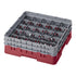 Cambro Camrack 25 Compartment Glass Rack with 5 1/4 Inch Compartments ( Case of 4 )