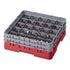 Cambro Camrack 25 Compartment Glass Rack with 5 1/4 Inch Compartments ( Case of 4 )