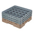 Cambro Camrack 25 Compartment Glass Rack with 6 7/8 Inch Compartments ( Case of 3 )