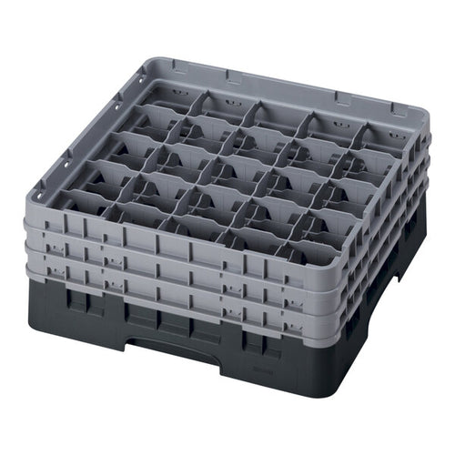 Cambro Camrack 25 Compartment Glass Rack with 6 7/8 Inch Compartments ( Case of 3 )