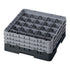 Cambro Camrack 25 Compartment Glass Rack with 6 7/8 Inch Compartments ( Case of 3 )