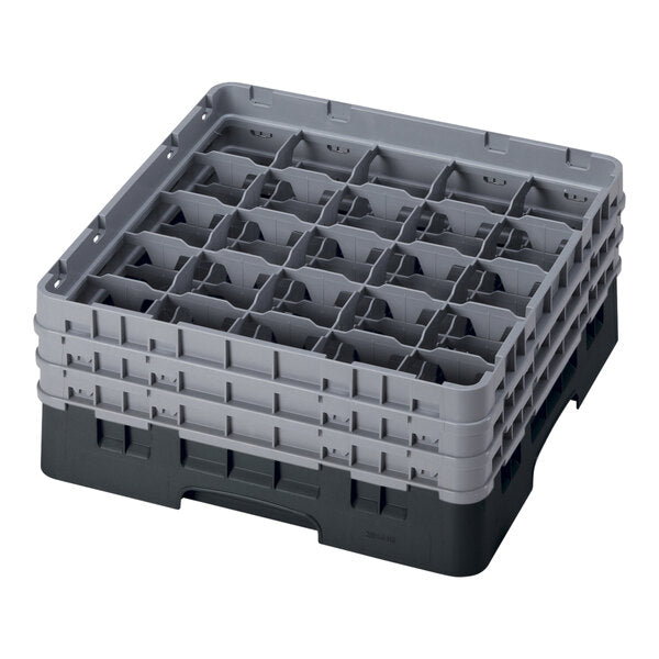 Cambro Camrack 25 Compartment Glass Rack with 6 7/8 Inch Compartments ( Case of 3 )