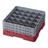 Cambro Camrack 25 Compartment Glass Rack with 6 7/8 Inch Compartments ( Case of 3 )