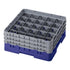 Cambro Camrack 25 Compartment Glass Rack with 6 7/8 Inch Compartments ( Case of 3 )