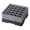 Cambro Camrack 25 Compartment Glass Rack with 7 3/4 Inch Compartments ( Case of 3 )