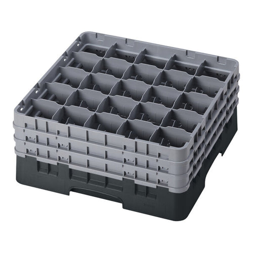 Cambro Camrack 25 Compartment Glass Rack with 7 3/4 Inch Compartments ( Case of 3 )