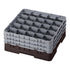 Cambro Camrack 25 Compartment Glass Rack with 7 3/4 Inch Compartments ( Case of 3 )